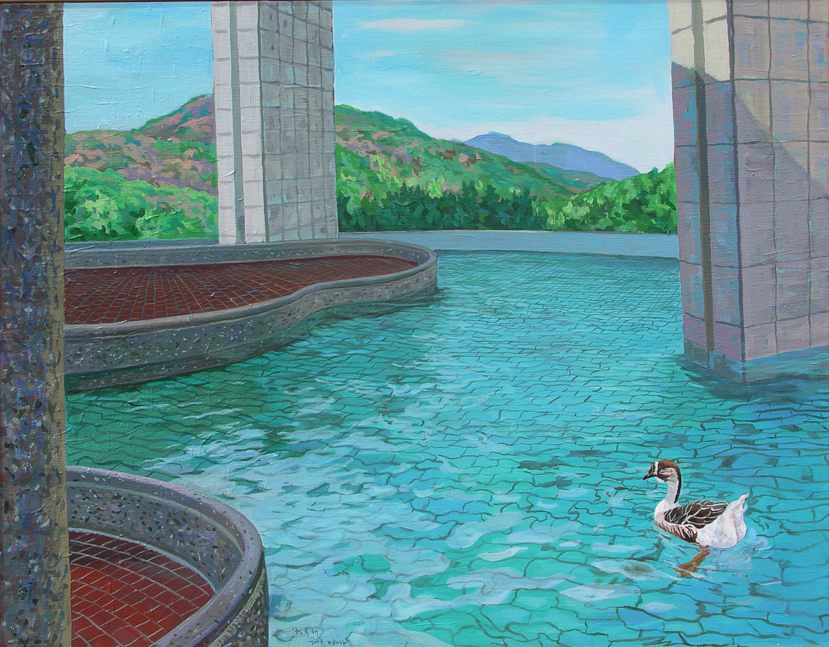 행복해Acrylic on canvas 145.5×89.4cm 2008.jpg