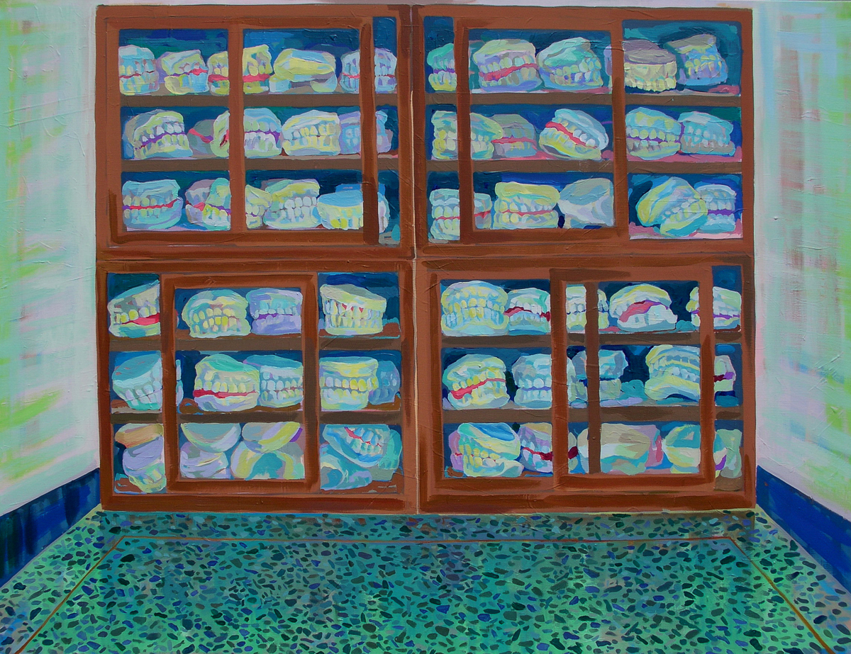 웃는이빨들Acrylic on canvas 145.5×112.1cm 2009.jpg