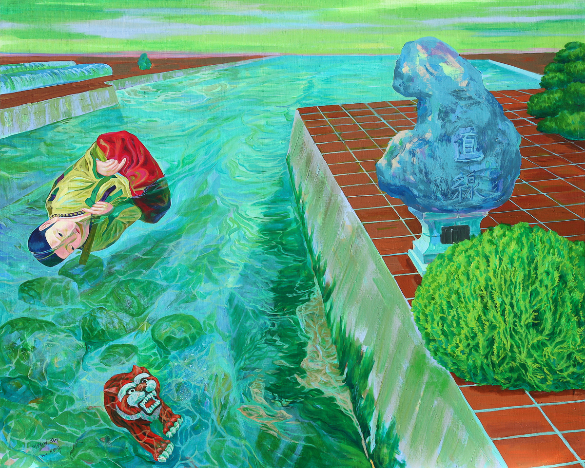 이상하게흐른다162.2×130.3cm acrylic on canvas 2010.jpg