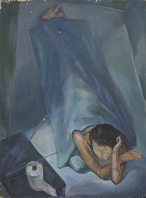 [b93p3171338] 1993_상념_Acrylic on canvas_98.5×73.5.jpg