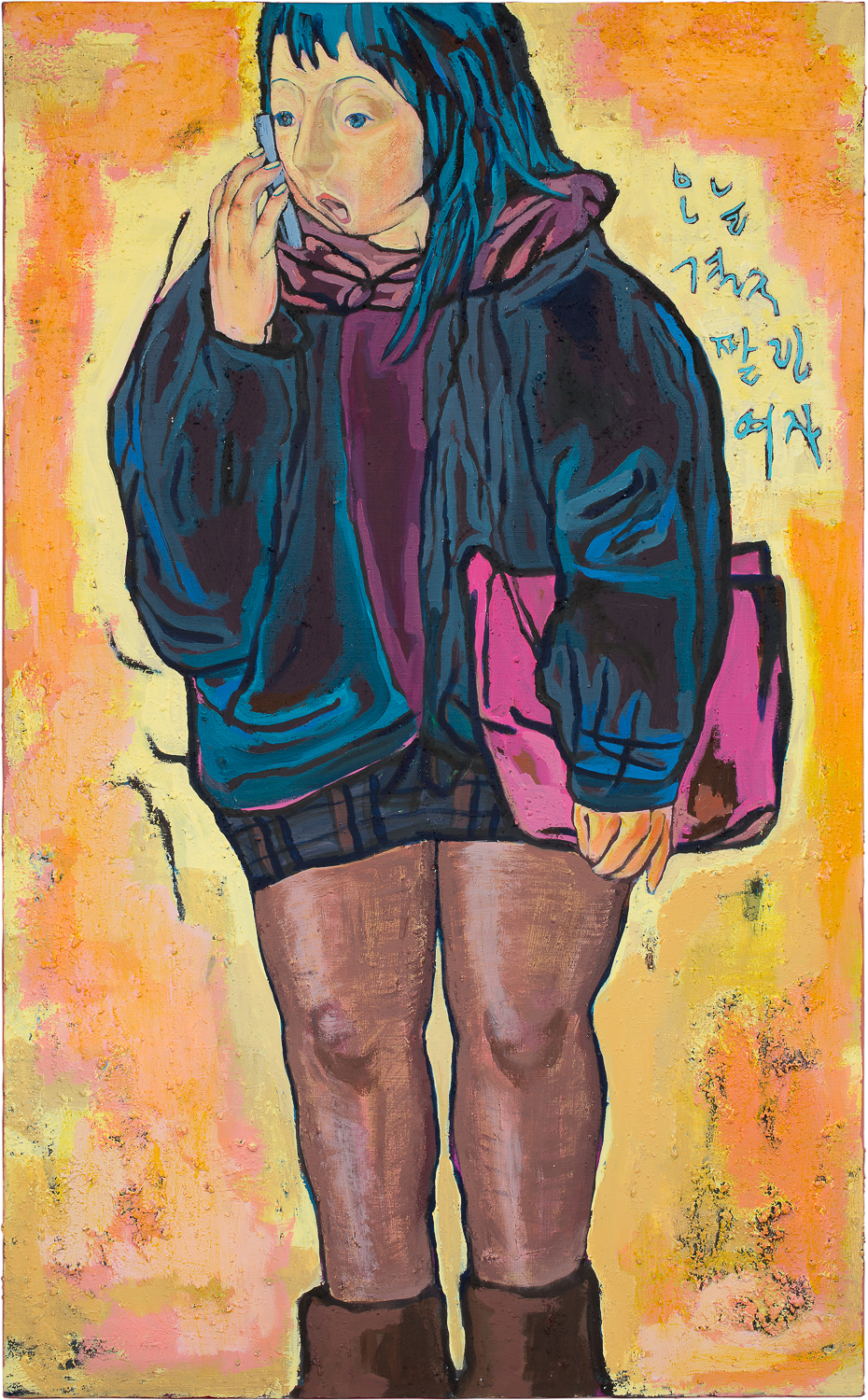 2015_오늘 결국 짤린 여자_Acrylic on canvas_145.5×97.0.jpg