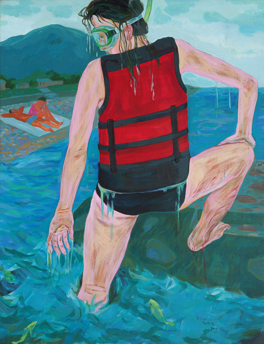 순식간에벌어진일 Acrylic on canvas 91.0×116.8cm 2005.jpg