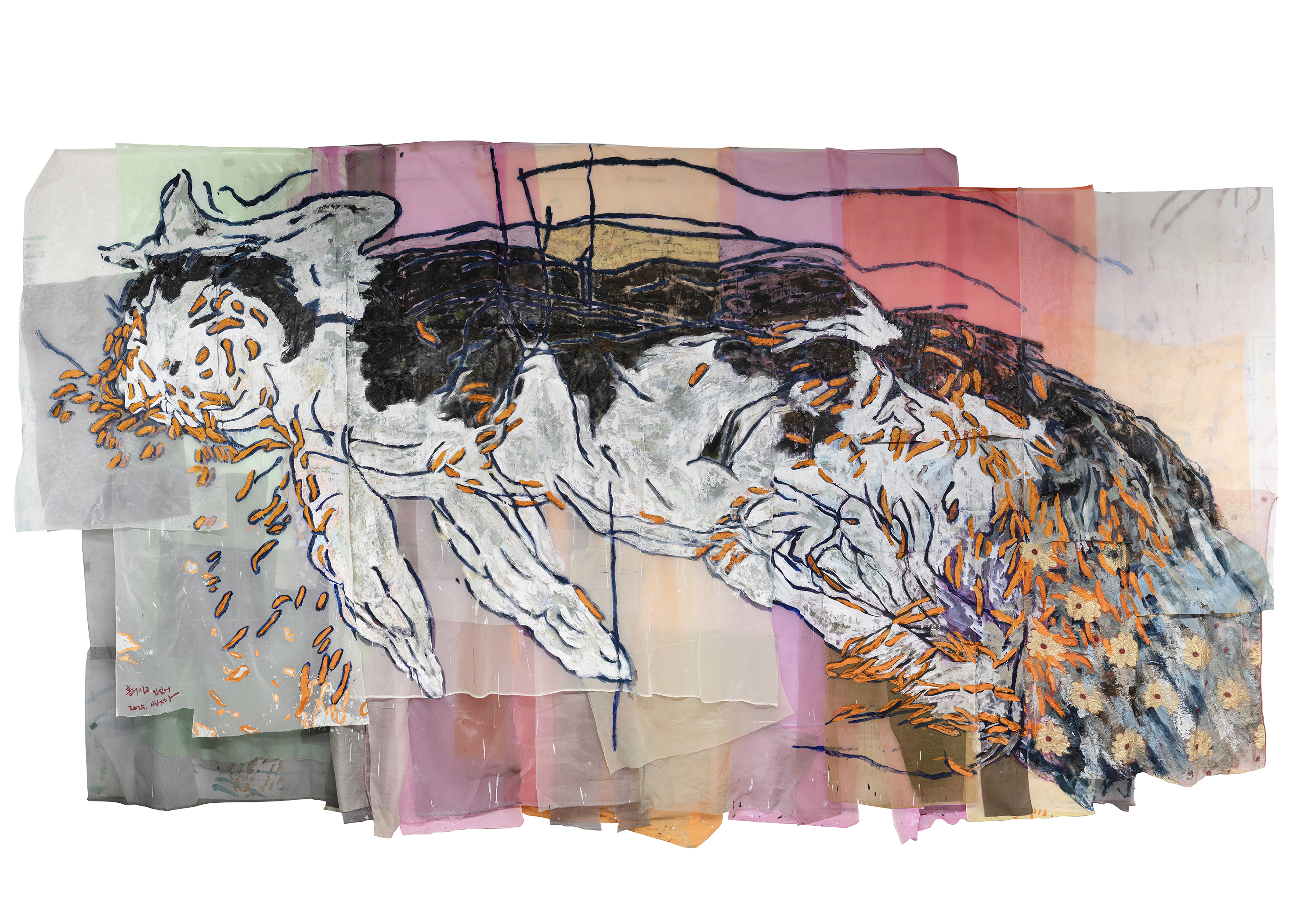 [b25p1119]_2025_흩어지고 있었어_Acrylic on a translucent cloth_270×500cm 복사.jpg