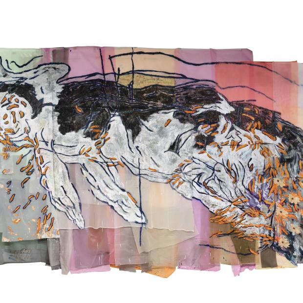 흩어지고 있었어